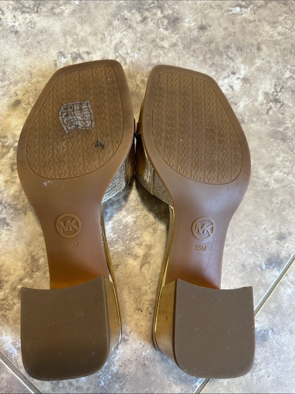Michael Kors shiny metallic